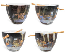 Load image into Gallery viewer, The Last Supper 16oz Ramen Bowl with Chopsticks
