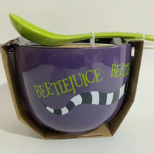 Load image into Gallery viewer, Beetlejuice Sandworm Breakthrough Ramen Bowl
