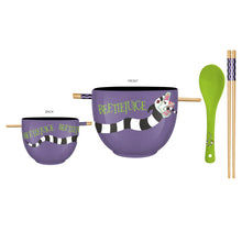 Load image into Gallery viewer, Beetlejuice Sandworm Breakthrough Ramen Bowl
