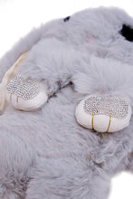Load image into Gallery viewer, Bling Fluffy Bunny Purse- More Colors Available!
