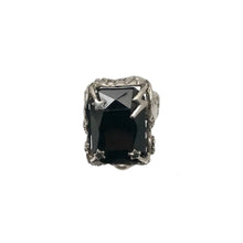 Load image into Gallery viewer, Black Stone Bowie Ring
