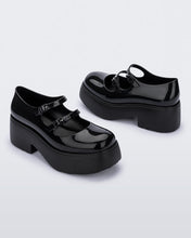 Load image into Gallery viewer, Black Farrah Double Buckle Mary Jane Shoes
