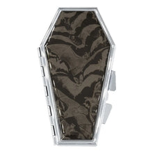 Load image into Gallery viewer, Realistic Bat Coffin Compact Mirror
