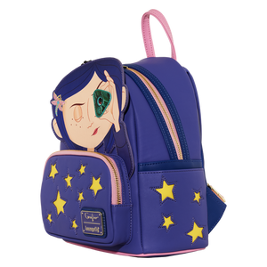 Coraline Stars Cosplay Glow In The Dark Mini Backpack