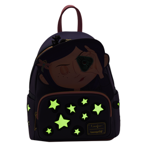 Coraline Stars Cosplay Glow In The Dark Mini Backpack