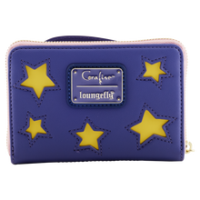 Load image into Gallery viewer, Coraline Stars Cosplay Glow Zip-Around Wallet
