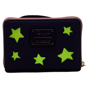 Coraline Stars Cosplay Glow Zip-Around Wallet