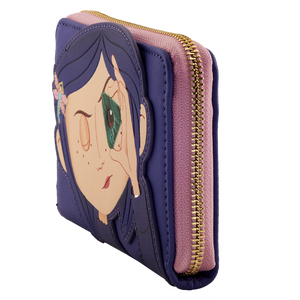 Coraline Stars Cosplay Glow Zip-Around Wallet