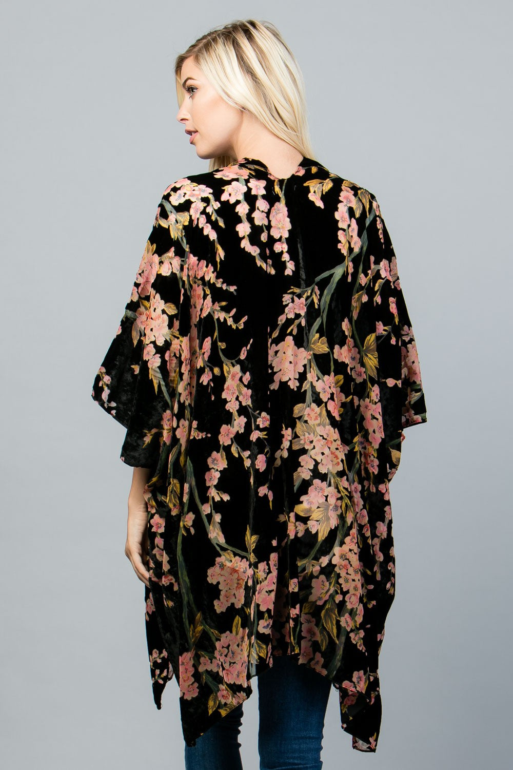 Velvet Burnout Kimono