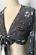 Load image into Gallery viewer, Rare Specimens Crop Mesh Top
