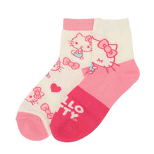 Load image into Gallery viewer, Hello Kitty Popsicle Water Bottle Crew Socks Set of 2

