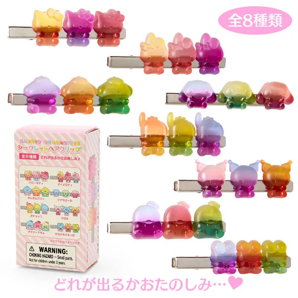 Hello Kitty and Friends Gummy Candy Blind Box Hair Clip