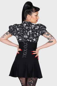 Daddy-O Corset Mini Skirt