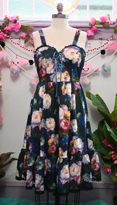 Heidi Boudoir Floral Swing Dress