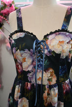 Load image into Gallery viewer, Heidi Boudoir Floral Swing Dress
