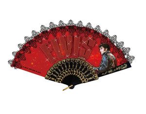 Elvis Red '68 Comeback Hand Fan