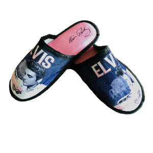 Elvis Pink Caddy Slippers