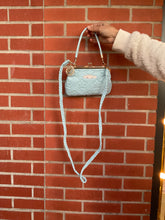 Load image into Gallery viewer, Cinnamoroll Quilted Kisslock 2-Way Shoulder Purse
