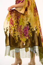 Load image into Gallery viewer, Forest Goddess Floral Velvet Burnout Kimono

