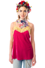 Load image into Gallery viewer, Ruby Velvet Dreams Cami Top
