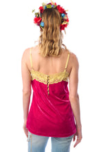 Load image into Gallery viewer, Ruby Velvet Dreams Cami Top
