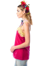 Load image into Gallery viewer, Ruby Velvet Dreams Cami Top
