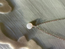 Load image into Gallery viewer, Rainbow Druzy Silver Dainty Pendant Necklace
