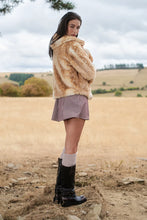 Load image into Gallery viewer, Fawn Bambi Short Faux Fur Jacket
