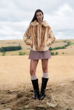 Load image into Gallery viewer, Fawn Bambi Short Faux Fur Jacket
