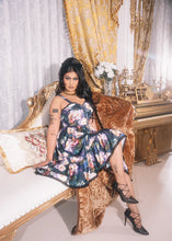 Load image into Gallery viewer, Heidi Boudoir Floral Swing Dress
