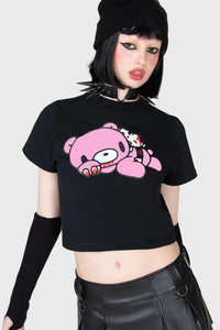 Gloomy Bear Friendship Crop Top