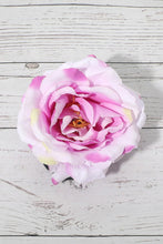 Load image into Gallery viewer, Lilac XL Rose Hair Flower
