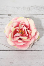 Load image into Gallery viewer, Pink Wash XL Rose Hair Flower

