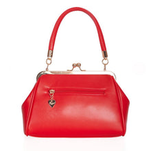 Load image into Gallery viewer, Red Daydream Kisslock Purse
