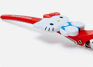 Hello Kitty Long Plastic Hair Clip