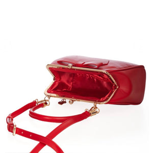 Red Daydream Kisslock Purse