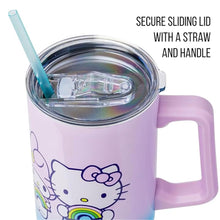 Load image into Gallery viewer, Hello Kitty and Friends Rainbow Ombré Stainless Steel Tumbler
