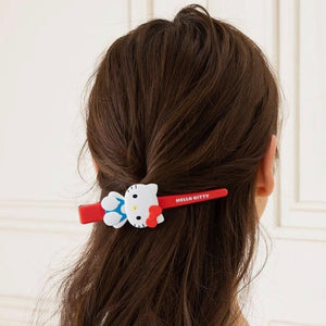 Hello Kitty Long Plastic Hair Clip