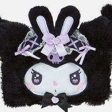 Load image into Gallery viewer, Kuromi Dream Ribbon Fuzzy Card Case
