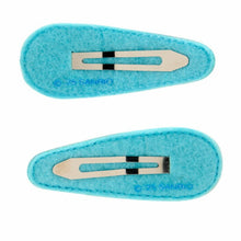 Load image into Gallery viewer, Cinnamoroll Quilted Metallic Hair Clip Set of 2
