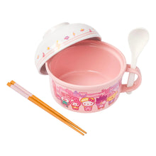 Load image into Gallery viewer, Hello Kitty and Friends Soup Mug and Ramen Bowl Set with Chopsticks
