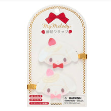 Load image into Gallery viewer, My Melody Sweet Shortcake Hair Clip Set of 2
