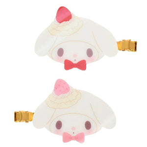 My Melody Sweet Shortcake Hair Clip Set of 2