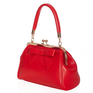 Red Daydream Kisslock Purse