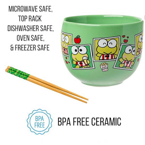 Keroppi Snapshots Ramen Bowl