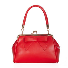 Load image into Gallery viewer, Red Daydream Kisslock Purse
