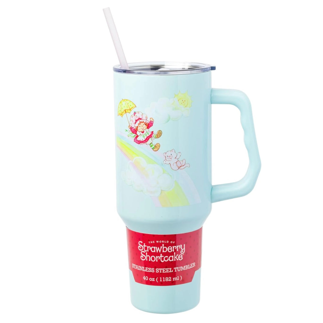 Strawberry Shortcake Rainbow Slide Stainless Steel Tumbler