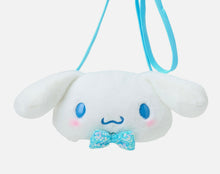 Load image into Gallery viewer, Cinnamoroll Plush Head Zippered Coin Purse with Strap
