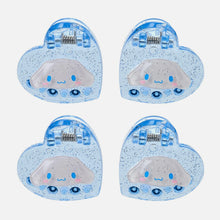 Load image into Gallery viewer, Cinnamoroll Mini Hearts Hair Clip Set of 4
