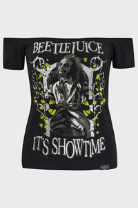 Ghost with the Most "It's Showtime" Beetlejuice Bardot Top